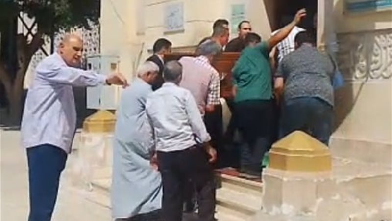 جثمان والدة حمادة