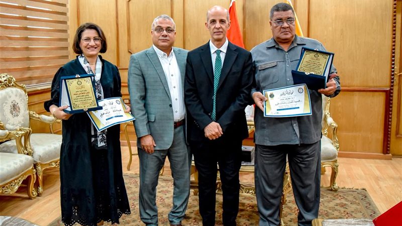 تكريم جامعة بنى سويف