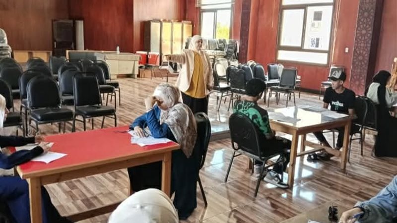 جانب من الاختبارات