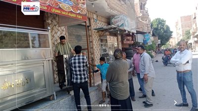 تحرير 45 محضر لمخالفات إشغال طريق وإعلانات مخالفة بأبشواي في الفيوم