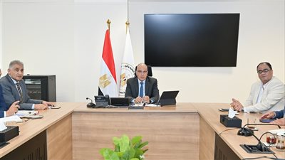 وزير الرى يتابع أعمال الصيانة والتأهيل الجارية لحائط رشيد البحرى 