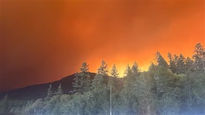 حريق ضخم في أوريجون الأمريكية يلتهم 17 ألف فدان ويستدعي إخلاء عاجل