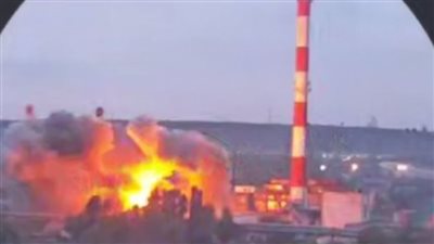 انفجارات في محطة الطاقة الحرارية في بيلجورود جراء الضربات الأوكرانية