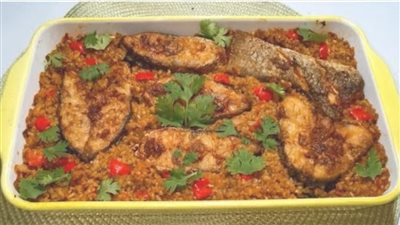 من قلب الصعيد إلى مائدتك.. طاجن السمك بالفريك خطوة بخطوة  