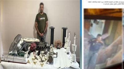 اللص في قبضة الأمن.. ضبط عاطل سرق محتويات مسجد بالإسماعيلية