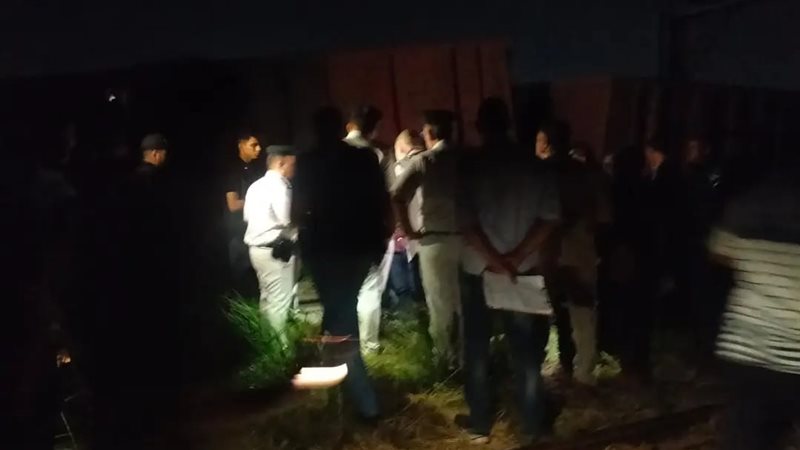 جانب من الحادث 