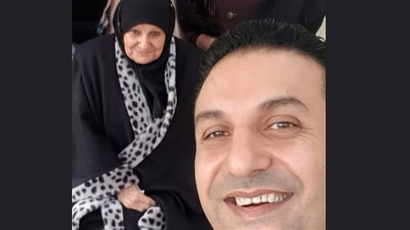 حمادة بركات ووالدته