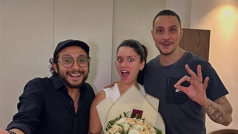 أحمد الفيشاوي وسينتيا