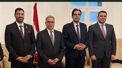 وفد حزب الوعي يلتقي سفير مصر في الصين لبحث سبل تعزيز التعاون