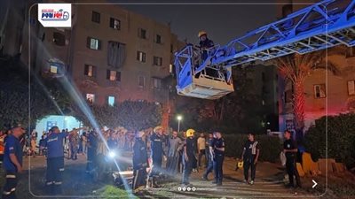 انهيار مفاجئ لسلم داخلي بعقار في 6 أكتوبر.. وإخلاء السكان دون إصابات