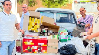 ضبط 977 عبوة مواد غذائية منتهية الصلاحية خلال حملات تموينية بالبحيرة