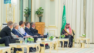 ولي العهد السعودي يتسلم أوراق اعتماد عدد من السفراء الجدد لدى المملكة
