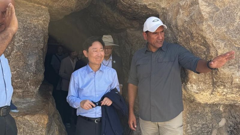 جانب من الزيارة 