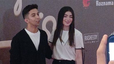 ليلى زاهر وهشام جمال وهنادي مهنى يدعمان أبطال «وفيها إيه يعني» |صور