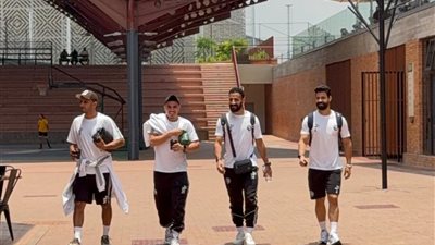 بعثة بيراميدز تتحرك لملعب مباراته ضد الجيش الرواندي في مستهل مشواره الأفريقي