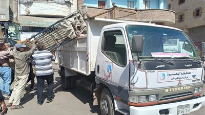 رفع 3552 حالة إشغال مخالف بمركزي دمنهور وشبراخيت خلال حملات مكبرة بالبحيرة