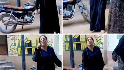 خناقات شوارع .. سيدة تهدد سلفتها : 