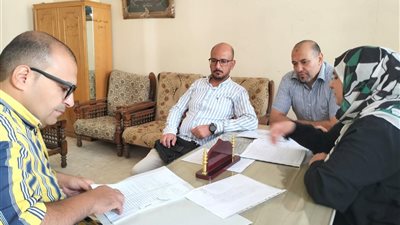 جولة ميدانية لفحص أجهزة الكمبيوتر داخل مراكز الشباب في دمياط