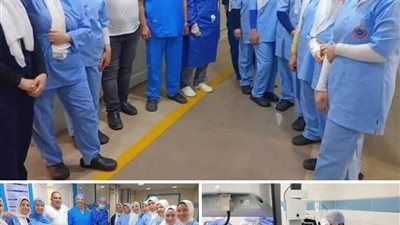 أطباء رمد دمنهور ينجحون في إعادة البصر لمريض يعاني من نزيف بالجسم الزجاجى