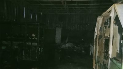 حريق هائل يلتهم مصنع قطن بقرية ميت بدر حلاوه بمحافظة الغربية