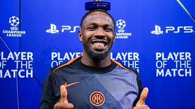 إنتر ميلان يخسر خدمات نجمه «تورام» بعد ليلة أوروبية استثنائية بدوري الأبطال