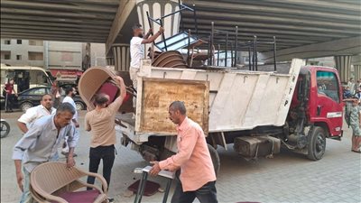 إزالة 300 حالة إشغال بحملة موسعة في الهرم بقيادة محافظ الجيزة