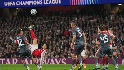 ليالي الأبطال.. أرسنال يواصل عروضه المبهرة بفوز سهل على أولمبياكوس