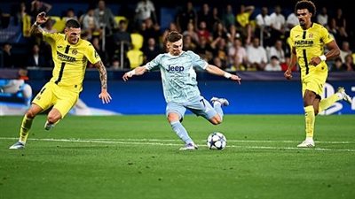 غواصات فياريال تحرم يوفنتوس من الفوز في دوري أبطال أوروبا