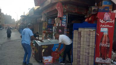 حملة لرفع الإشغالات والتعديات بنطاق حى الأربعين بمحافظة السويس 