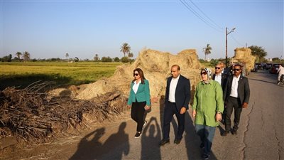  وزيرة التنمية المحلية والقائم بأعمال وزير البيئة في جولة مفاجئة لمنظومة جمع ق