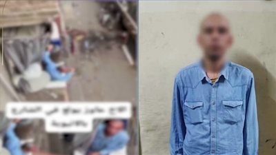 الداخلية تكشف تفاصيل فيديو تهديد شخص بإشعال النار فى إسطوانة بوتجاز بالمنيب 