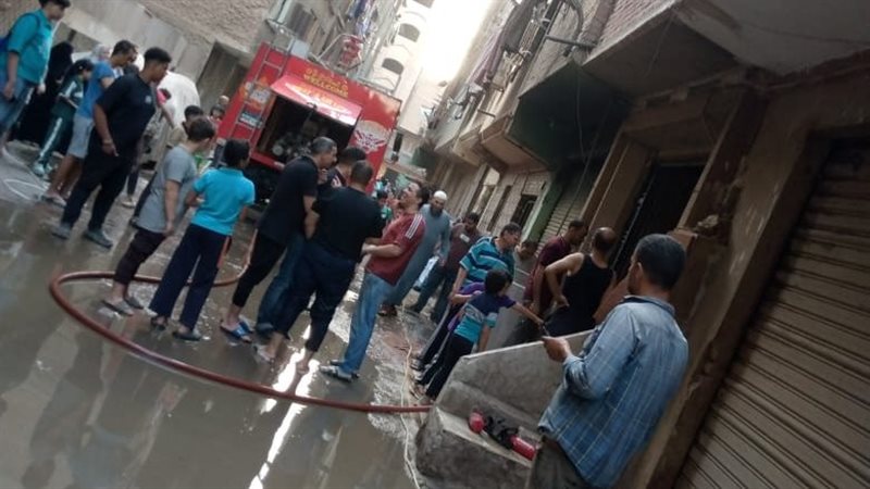 السيطرة على حريق