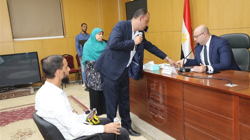 محافظ بنى سويف ورئيس