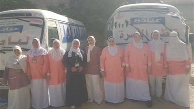 تقديم خدمات طبية مجانية للأهالي ضمن «حياة كريمة» في بني سويف