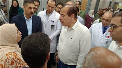 نائب وزير الصحة يتفقد منشآت طبية بمحافظة الغربية ويُشيد بأداء الأطقم الطبية