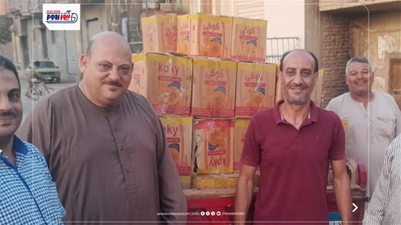ضبط زجاجات زيت تمويني