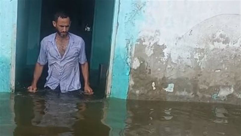 غرق أراضي طرح النهر
