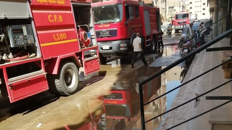 السيطرة على حريق