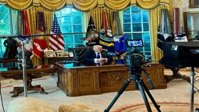 في سابقة هي الاولي من نوعها.. ترامب ينشر بيانا حماس على منصة تروث سوشيال