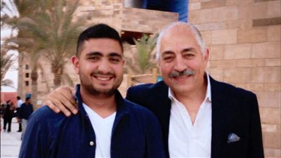 هشام العامري يهنئ ابن شقيقه على عضوية إدارة الأهلي ..