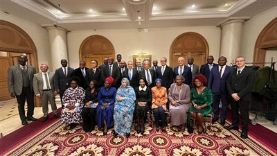 وزير الخارجية يلتقي سفراء الدول الافريقية المعتمدين لدى اليونسكو
