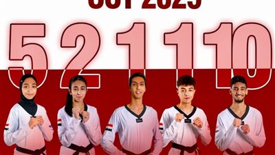 وزير الشباب والرياضة يهنئ أبطال التايكوندو بتصدر التصنيف العالمي