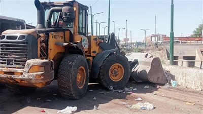 حملات نظافة ورفع مخلفات بمناطق التحكم المركزي والوليدية بحي شرق بأسيوط