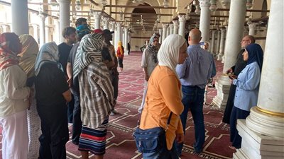 جولة أثرية وترفيهية بدمياط لوفد جامعتى عين شمس وبرلين التقنية