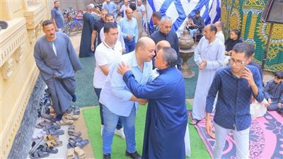 محمد مصطفى لطفي يشارك في افتتاح مسجد عبد الرحمن بن عوف بالشرقية