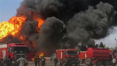 فيديو يوثق لحظة انفجار محطة وقود في أربيل في العراق