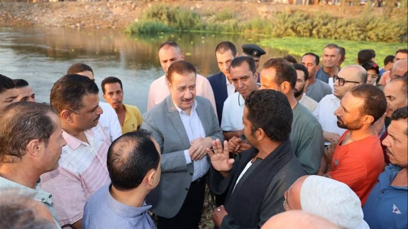 محافظ المنوفية يزور
