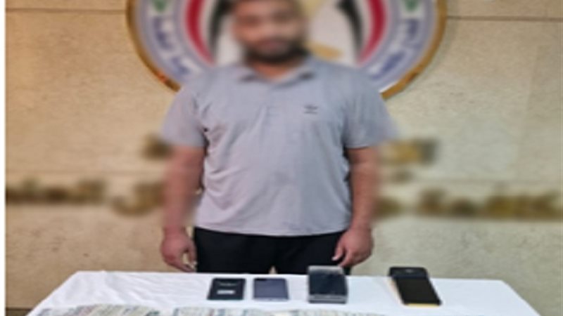 المتهم والمضبوطات