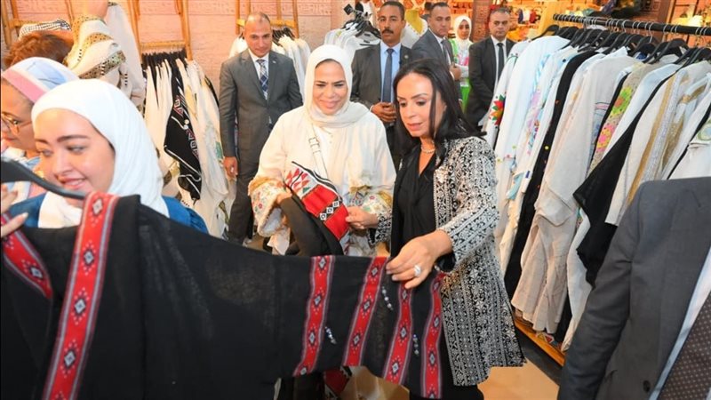 وزيرة التضامن تتفقد