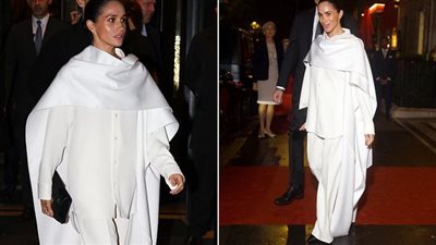 لأول مرة.. ميجان ماركل في أسبوع باريس للموضة لمشاهدة عرض بالنسياجا 